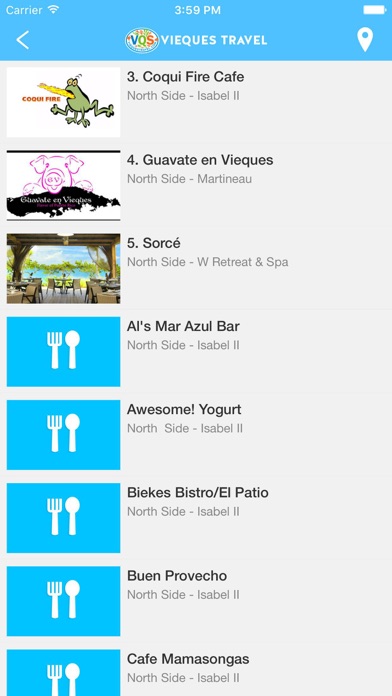 Vieques iPhone screenshot 5 - Travel app