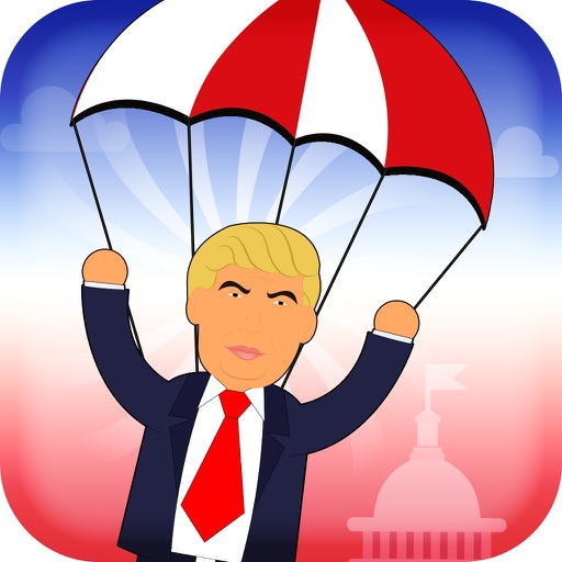 New President Donald Trump dive in Donald's Empire iOS App