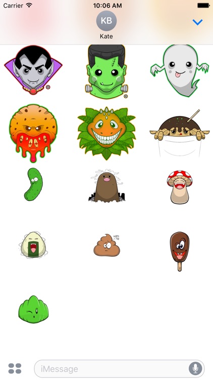 Sweet Danger - Redbubble sticker pack