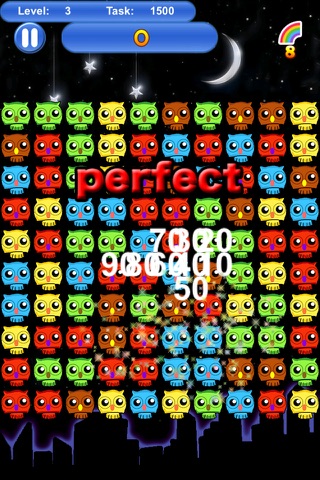 Скриншот из pop owls－crazy pop super star game