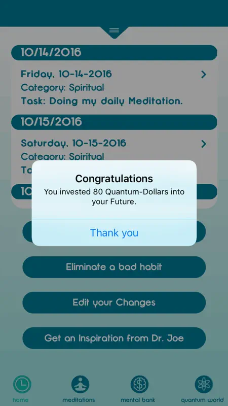 ChangeGame - Dr. Joe Dispenza screenshot 3 of 5