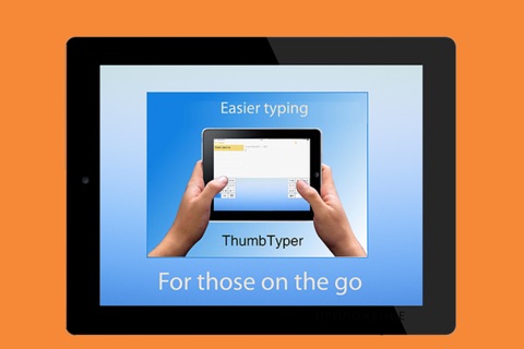 ThumbTyper - the easy keyboard to work on the go screenshot 2