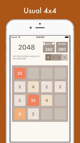 Game screenshot 2048 Multi - 8x8, 6x6, 4x4 tiles in one app! hack