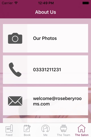 Rosebery Rooms screenshot 3
