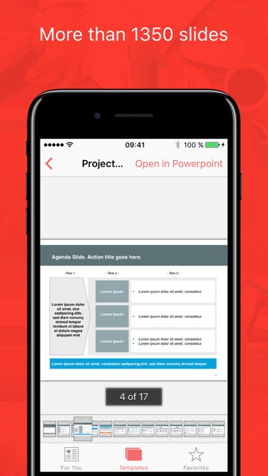 Templates for PowerPoint Pro Screenshot