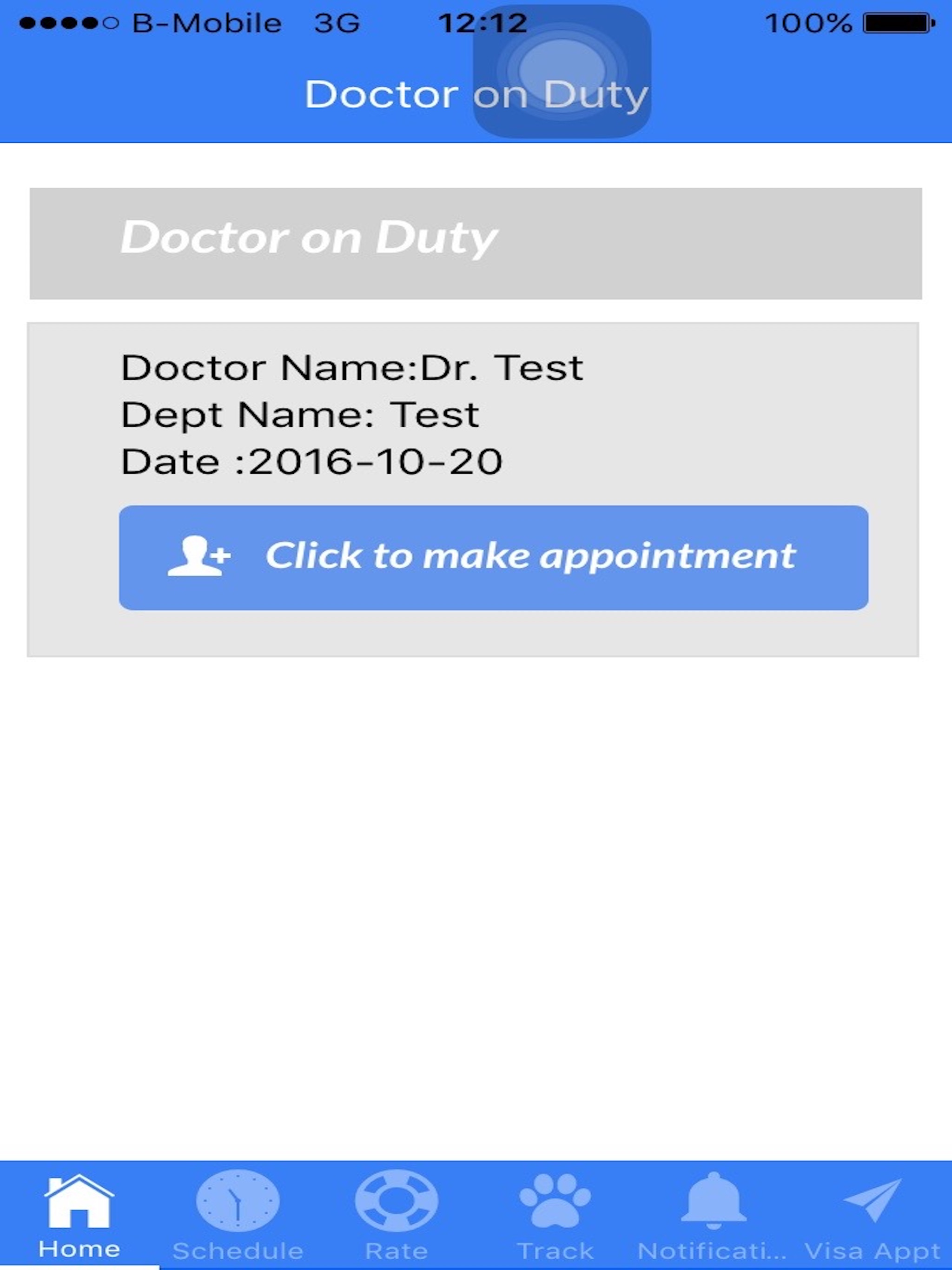 Doctor's Appointment
