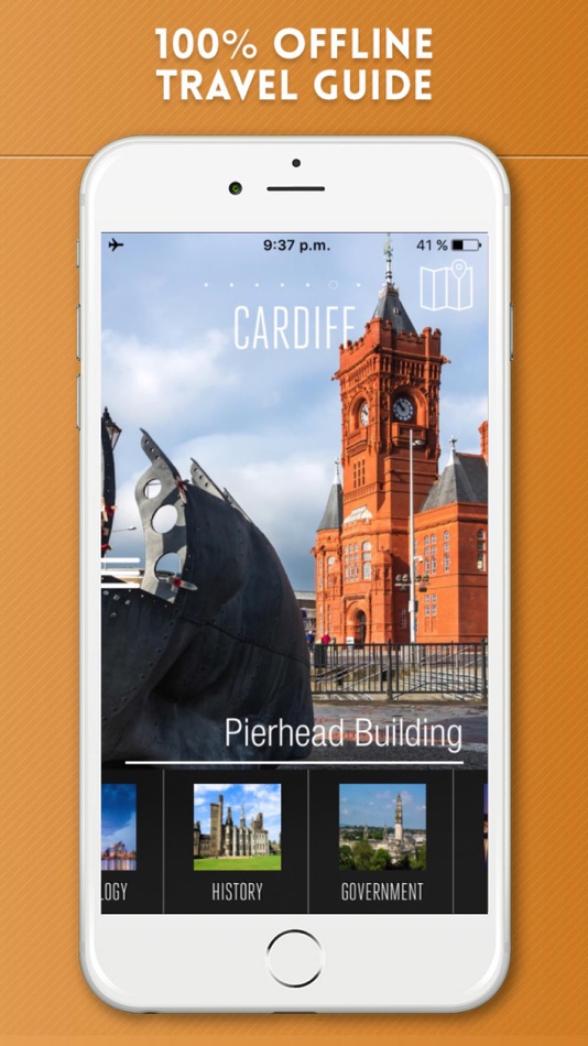 Cardiff Travel Guide with Offline City Street Map - 1.0.2 - (iOS)