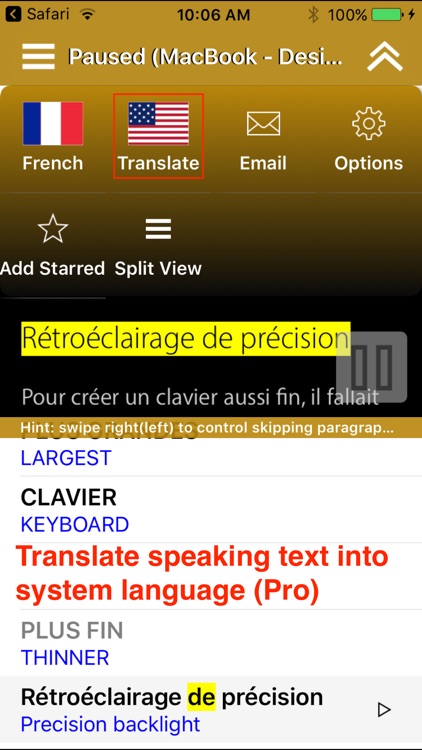 SpeakFrench 2 (14 French Text-to-Speech)