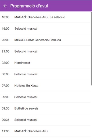 Ràdio Granollers screenshot 2