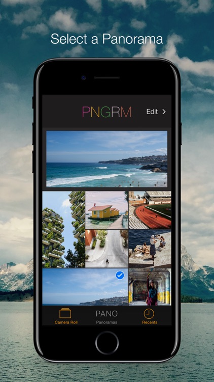 PNGRM - Panorama to Instagram