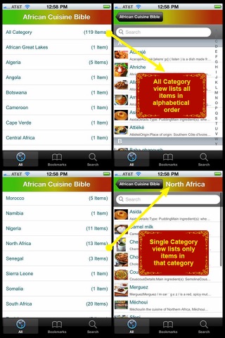 African Cuisine Bible screenshot 2