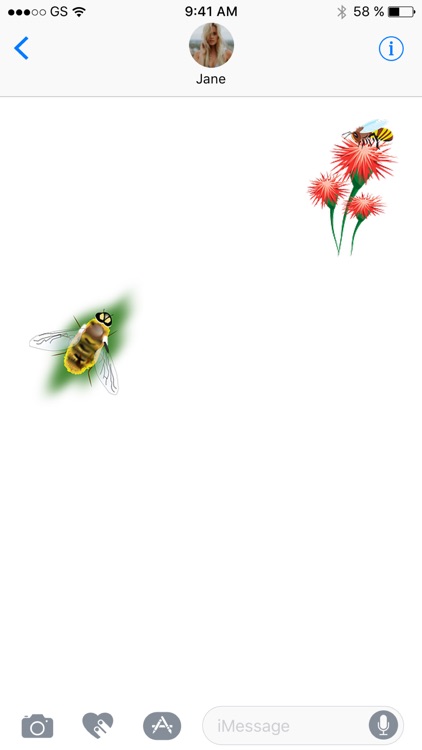 Bee Three Sticker Pack