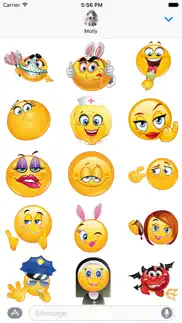 adult emoji - dirty emoticon stickers for imessage iPhone Captures Décran 2