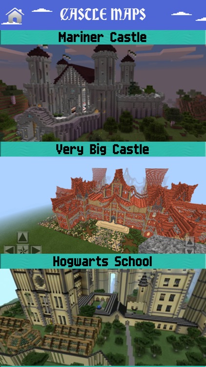Castle Multiplayer Maps For Minecraft PE