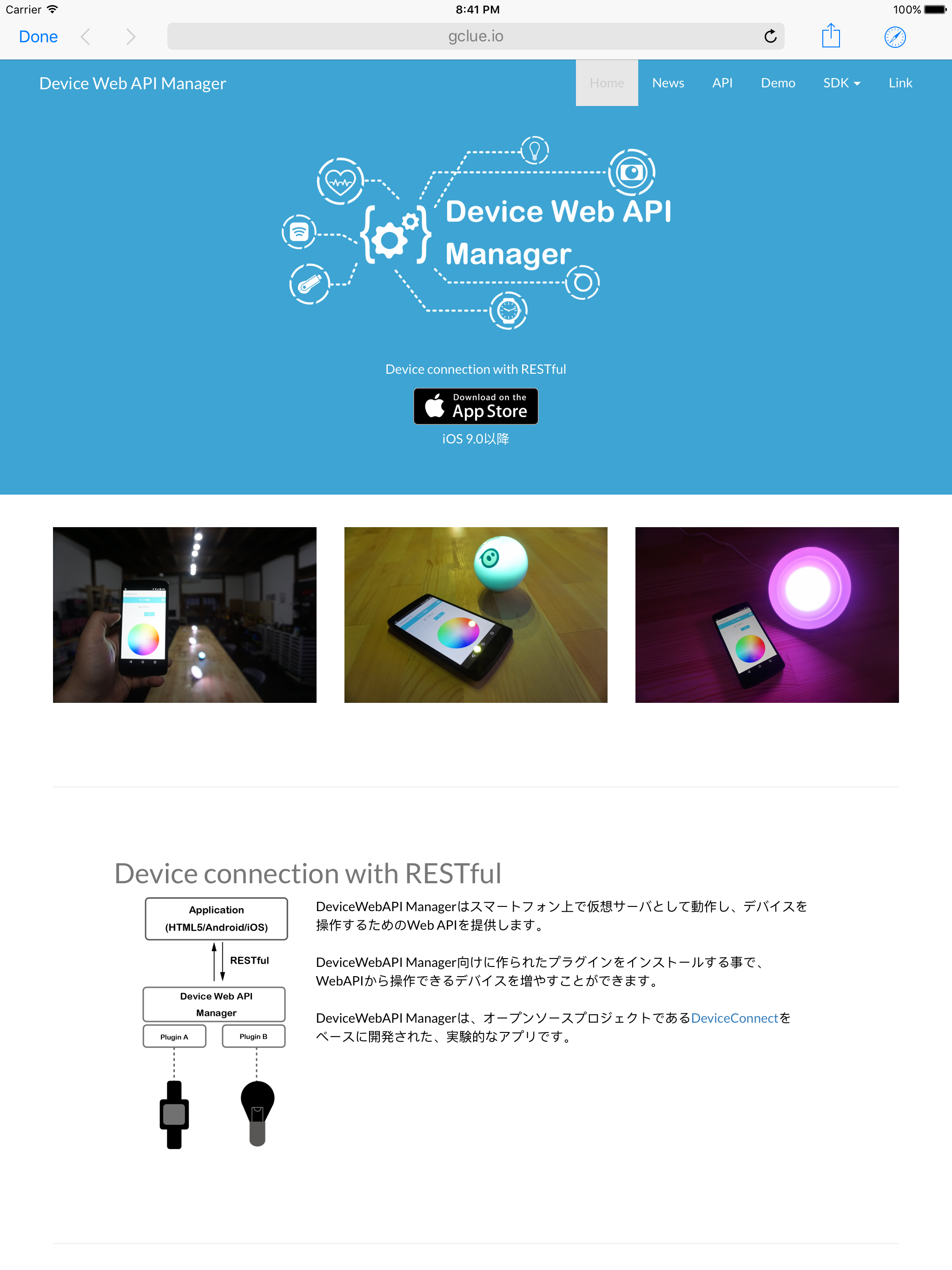 DeviceWebAPIBrowser
