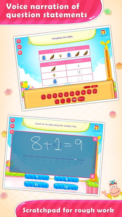 First Grade Splash Math Learning Practice for Kids