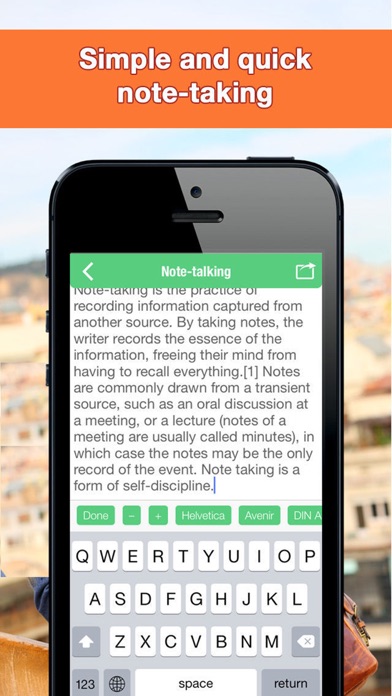 Screenshot #2 pour Notepad App - Free Text Editor and Notebook