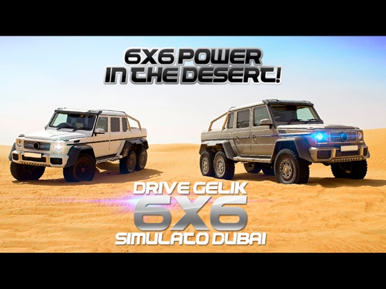 Drive GELIK 6x6 Simulato Dubai iPad screenshot