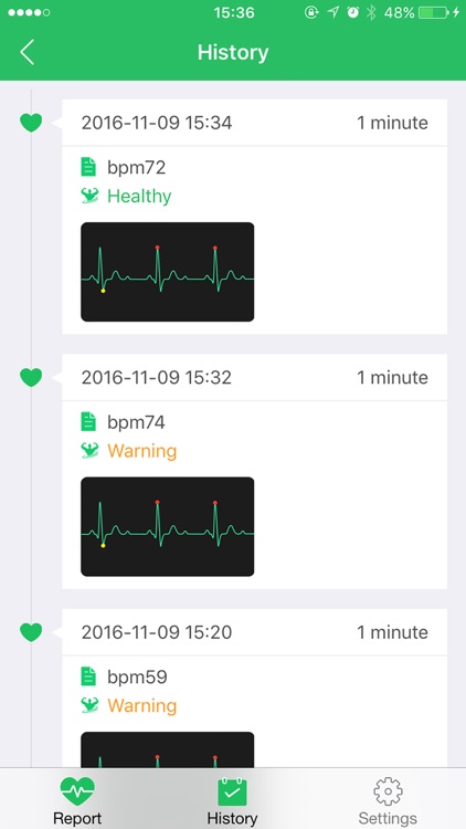 WiselyEKG screenshot-3