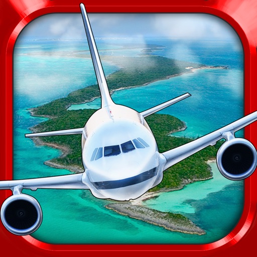 3D Plane Flying Parking Simulator Game - Real Airplane Driving Test Run Sim Racing Games Icon