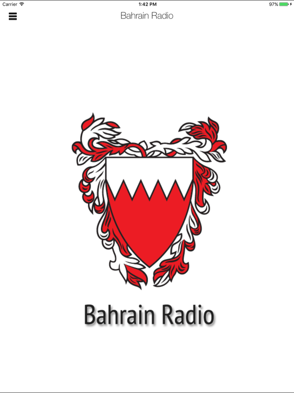 Bahrain Radio iPad screenshot 1 - Entertainment app