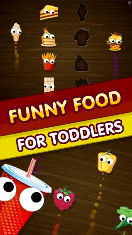 Game screenshot Kids Food Games: Toddlers, Boys Girls Puzzle Free mod apk