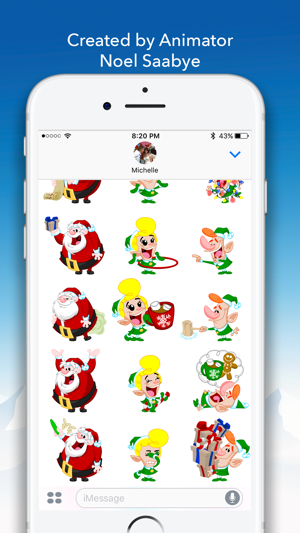 North Pole Animated Stickers(圖2)-速報App