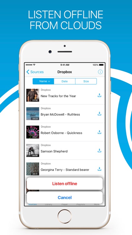 Cloud Music Player for Offline Audio by Multicloud
