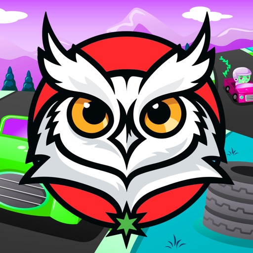 Hoot Of A Ride Go Kart Owl Dash - PRO - Funny 3D Jumper Indy Racing Game icon