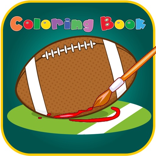 Football Coloring Book