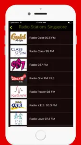 Radio Singapore FM - Best Radio Stations SG Online screenshot #2 for iPhone