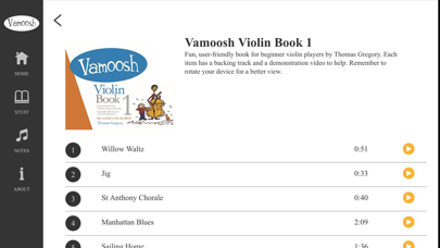 Screenshot #1 pour Vamoosh Violin 1