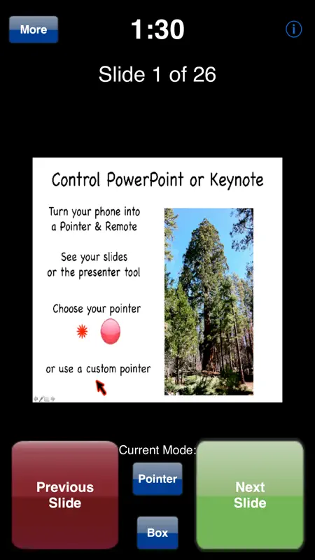 Pointer Remote for PowerPoint and Keynote screenshot 1 of 1