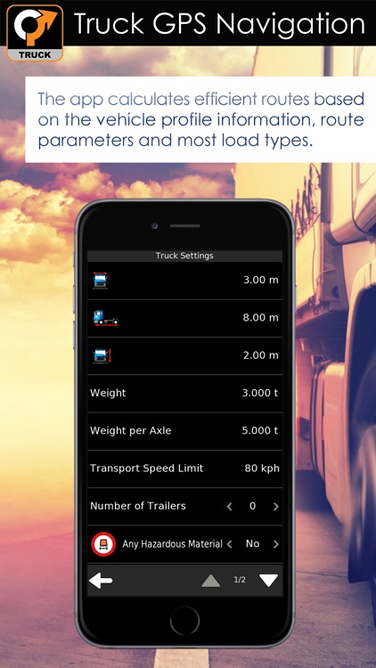 Truck GPS Navigation & Maps