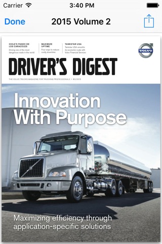 Drivers Digest – Volvo Trucks Magazine screenshot 3