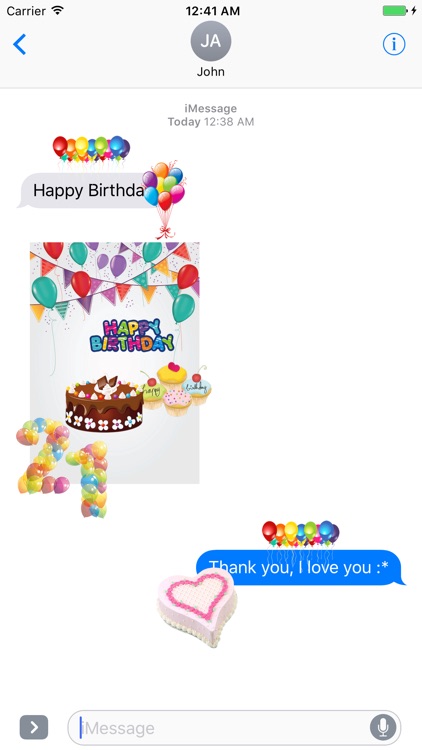 Birthday Gift Maker - Sticker screenshot-3