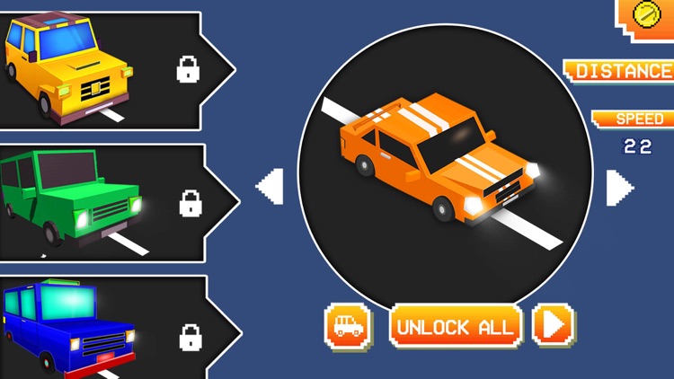 Blocky Traffic Racer On Highway-Parking & Driving screenshot-4