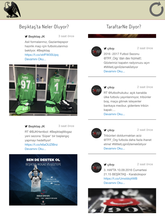Screenshot #4 pour Sosyal Medya'da Beşiktaş - Transferler ve Haberler