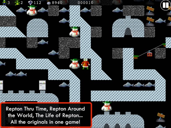 Repton 3 (Free) iPad screenshot
