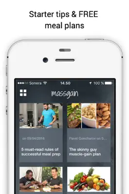 Game screenshot Mass Gain Guide: starter tips & meal plans mod apk