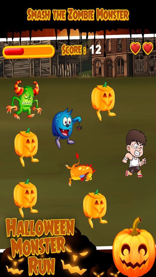 #4. Halloween Zombie Smasher (iOS) 由: Ajay Pandya