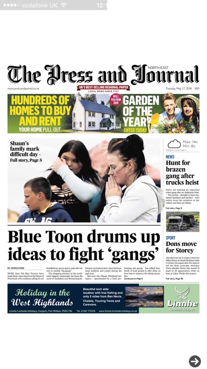 Press And Journal North East