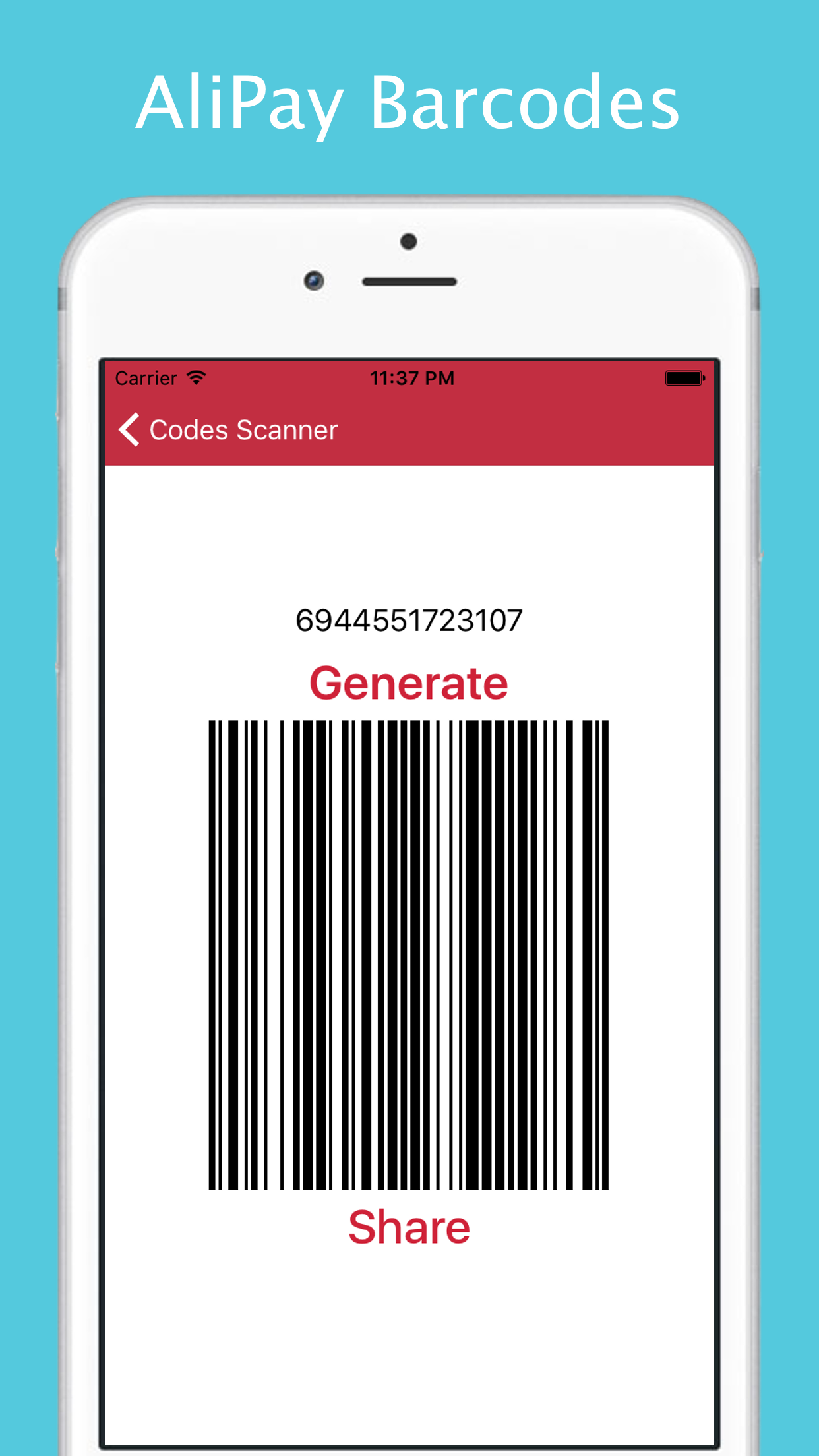 QR Codes Reader and Barcode Scanner screenshot 4