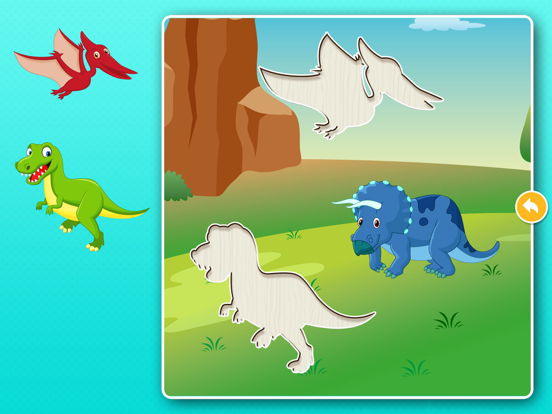 Dinosaur Games: Puzzle for Kids & Toddlers iPad app afbeelding 5