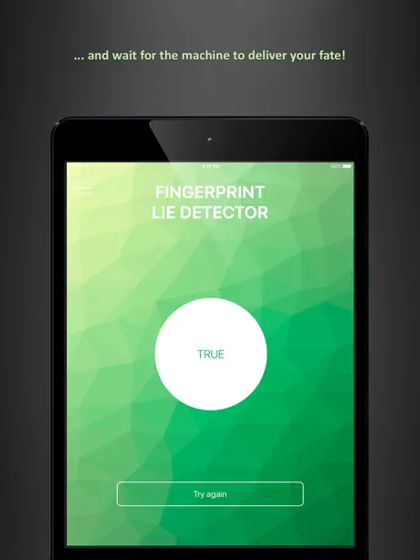Fingerprint Lie Detector Prank