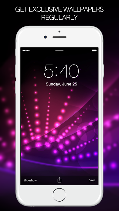 Amazing Glow Backgrounds screenshot 3