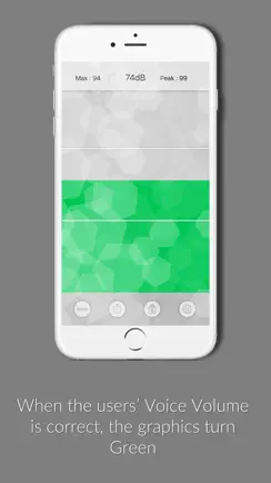 Voice Volume Meter Pro iPhone image 2