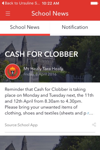 St. Raphael's College Loughrea screenshot 2