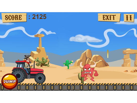 Cowboy Gun Shoot - Aliens and Cowboys Fun For Free iPad screenshot