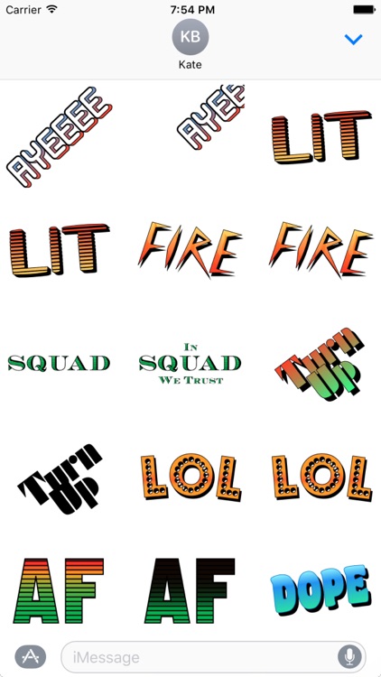 Squadicons -- Stickers for iMessage You Need ASAP